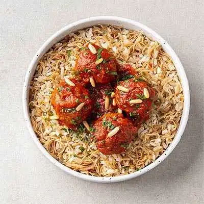 Beef Dawood Basha with Rice Vermicelli